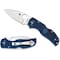 Spyderco 2024 Spyderco Native 5 Lightweight Dark Blue Cpm S110V Plain SPY-C41PDBL5 - alternate 1